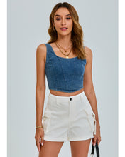 luvamia Jean Shorts for Women Trendy High Waisted Denim Shorts Carpenter Stretchy Summer Casual Mom Cut Off Jeans Shorts