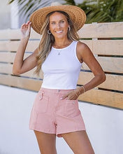 LUVAMIA Women's Lounge Lightweight Shorts High Rise Popular Summer Pocket Trendy Shorts