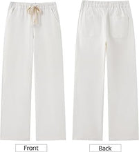 Women's High Rise Wide Leg Free Moving Stretch Ripped Jeans Pants Office-Friendly