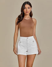 LUVAMIA Women's Lounge Lightweight Shorts High Rise Popular Summer Pocket Trendy Shorts