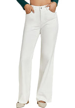 Women's High Waist Regular Fit Slight Stretch Flare Jeans Bell Bottoms