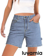 LUVAMIA Active Comfy Elastic Relaxed Fit Lounge Unlined Women Walkshorts