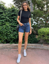 luvamia Jean Shorts for Women Trendy High Waisted Denim Shorts Carpenter Stretchy Summer Casual Mom Cut Off Jeans Shorts