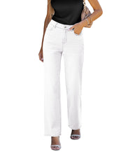 LUVAMIA Women's Straight Regular Stretch Denim High Rise Jeans