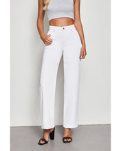 LUVAMIA Women's Straight Regular Stretch Denim High Rise Jeans