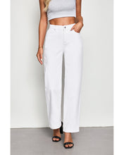 LUVAMIA Women's Straight Regular Stretch Denim High Rise Jeans