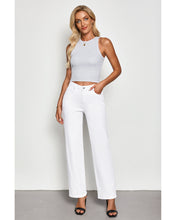 LUVAMIA Women's Straight Regular Stretch Denim High Rise Jeans