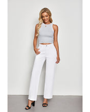 LUVAMIA Women's Straight Regular Stretch Denim High Rise Jeans