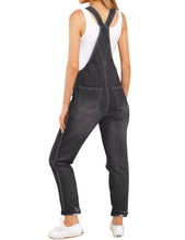 luvamia Women's Casual Stretch Adjustable Denim Bib Overalls Jeans Pants Jumpsuits