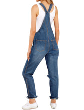 luvamia Women's Casual Stretch Adjustable Denim Bib Overalls Jeans Pants Jumpsuits