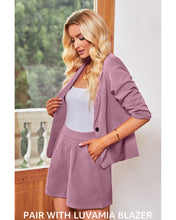 luvamia 2023 Dress Shorts for Women High Waisted Business Casual Outfits for Work Summer Pleated Short Dressy Shorts