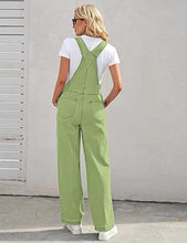 luvamia Women's Casual Vintage Overalls Loose Denim Bib Overall Jean Jumpsuits