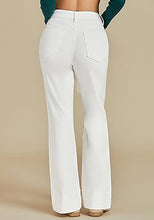 Women's High Waist Regular Fit Slight Stretch Flare Jeans Bell Bottoms