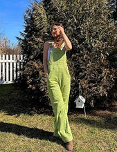 luvamia Women's Casual Vintage Overalls Loose Denim Bib Overall Jean Jumpsuits