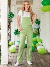 luvamia Women's Casual Vintage Overalls Loose Denim Bib Overall Jean Jumpsuits