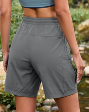 luvamia Hiking Shorts for Women Cargo 7" High Waisted Lightweight Quick Dry Golf Summer Casual Shorts with Pockets