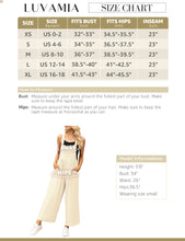 luvamia Jumpsuits for Women Casual Loose Wide Leg Boho Overall Jumpsuit Baggy Summer Outfits with Pockets Bib Overalls