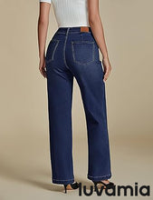 LUVAMIA High Waisted Slim Wide Leg Women Regular fit Full Length