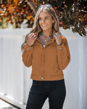 luvamia Oversized Jean Jacket Women Cropped Zip Up Denim Jackets Lightweight Trucker Shacket with Pockets Western Trendy