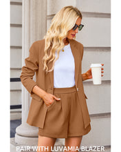 luvamia 2023 Dress Shorts for Women High Waisted Business Casual Outfits for Work Summer Pleated Short Dressy Shorts