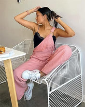 luvamia Women's Casual Vintage Overalls Loose Denim Bib Overall Jean Jumpsuits