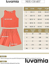 LUVAMIA Women's Sleeveless Casual 2 Piece Blazer Vest Suits