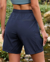 luvamia Hiking Shorts for Women Cargo 7" High Waisted Lightweight Quick Dry Golf Summer Casual Shorts with Pockets