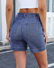 luvamia FleXclusive Jean Shorts for Women High Waisted Trendy Stretchy Denim Shorts 5 Inch Inseam Summer Casual Jorts with Pockets