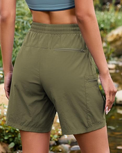 luvamia Hiking Shorts for Women Cargo 7" High Waisted Lightweight Quick Dry Golf Summer Casual Shorts with Pockets