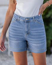 luvamia FleXclusive Jean Shorts for Women High Waisted Trendy Stretchy Denim Shorts 5 Inch Inseam Summer Casual Jorts with Pockets