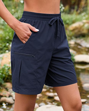 luvamia Hiking Shorts for Women Cargo 7" High Waisted Lightweight Quick Dry Golf Summer Casual Shorts with Pockets