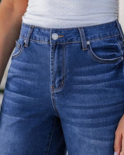 luvamia FleXclusive Jean Bermuda Shorts for Women Trendy Mid Rise Raw Hem Knee Length Stretchy Denim Long Shorts Summer Casual Jorts