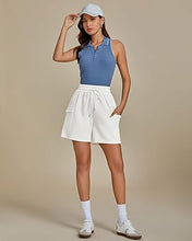 LUVAMIA Women's Wide Leg Lounge Shorts Elastic Waist Drawstring Sport Brief Casual Comfy Cozy Shorts