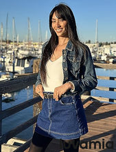 Women's Classic Shorts Skirt Jean Garment Denim Skort