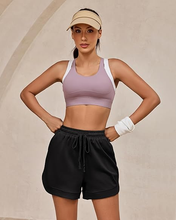 luvamia Sweat Shorts for Women High Waisted Pull On Elastic Waist Loose Fit Comfy Lounge Casual Summer Athleisure Shorts