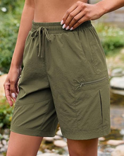 luvamia Hiking Shorts for Women Cargo 7" High Waisted Lightweight Quick Dry Golf Summer Casual Shorts with Pockets