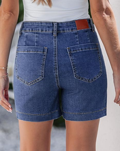 luvamia FleXclusive Jean Shorts for Women High Waisted Trendy Stretchy Denim Shorts 5 Inch Inseam Summer Casual Jorts with Pockets