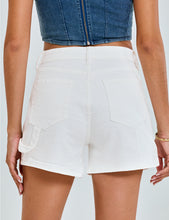 luvamia Jean Shorts for Women Trendy High Waisted Denim Shorts Carpenter Stretchy Summer Casual Mom Cut Off Jeans Shorts