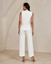 luvamia Two Piece Sets for Women Vest Pantsuits Set Dressy Business Casual Outfits