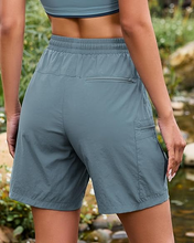 luvamia Hiking Shorts for Women Cargo 7" High Waisted Lightweight Quick Dry Golf Summer Casual Shorts with Pockets