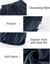 luvamia Sweat Shorts for Women High Waisted Pull On Elastic Waist Loose Fit Comfy Lounge Casual Summer Athleisure Shorts