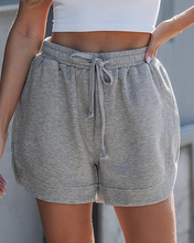 luvamia Sweat Shorts for Women High Waisted Pull On Elastic Waist Loose Fit Comfy Lounge Casual Summer Athleisure Shorts