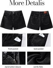 LUVAMIA Women's Comfort High Waisted Mega Stretchable Jean Shorts