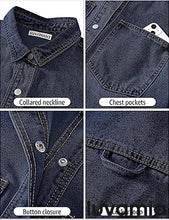 LUVAMIA Women's Relaxed Fit  Denim Slim Regular Pocket Jean Jacket Coat