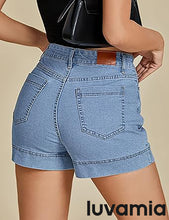 Women's Classic Shorts Skirt Jean Garment Denim Skort