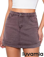 Women's Classic Shorts Skirt Jean Garment Denim Skort