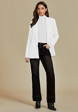 Women's High Waist Regular Fit Slight Stretch Flare Jeans Bell Bottoms