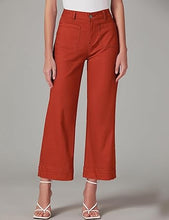 luvamia Wide Leg Jeans for Women Trendy High Waisted Flare Jeans Cropped Denim Pants Stretchy Baggy with Patch Pockets