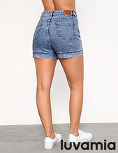 Women's Classic Shorts Skirt Jean Garment Denim Skort