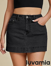 Women's Classic Shorts Skirt Jean Garment Denim Skort
